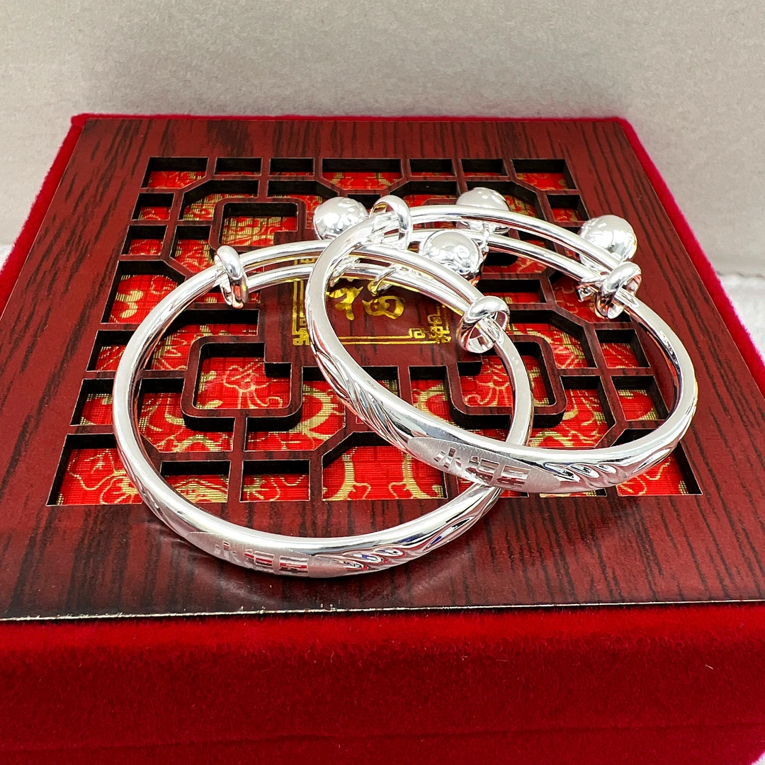 999纯银手镯货号 2061 女款【无礼盒】