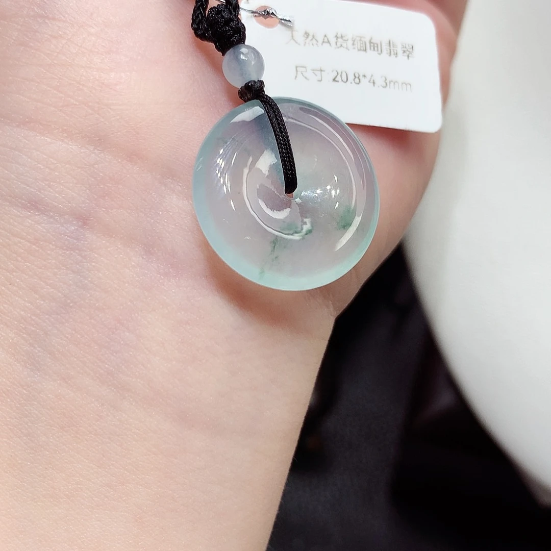 颈饰未镶嵌翡翠编号67，20.8/4.3