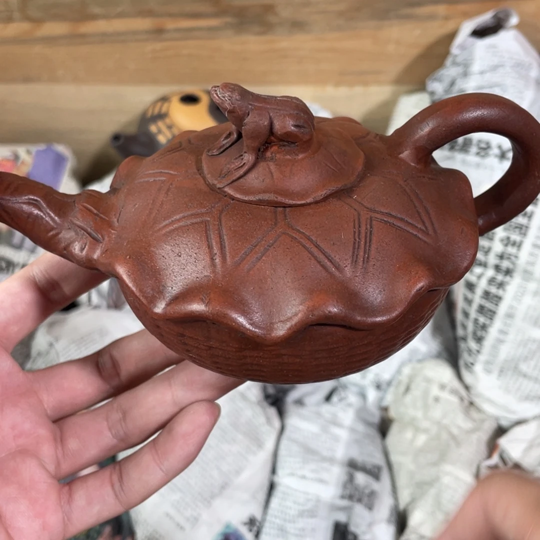 茶壶紫砂老厂紫砂壶一件？