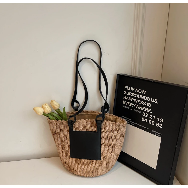 【VYRELIN】M8编织草编包大容量单肩托特包度假沙滩包女春夏百搭