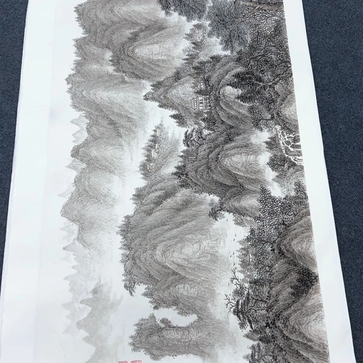 国画纯手绘作品欣赏图