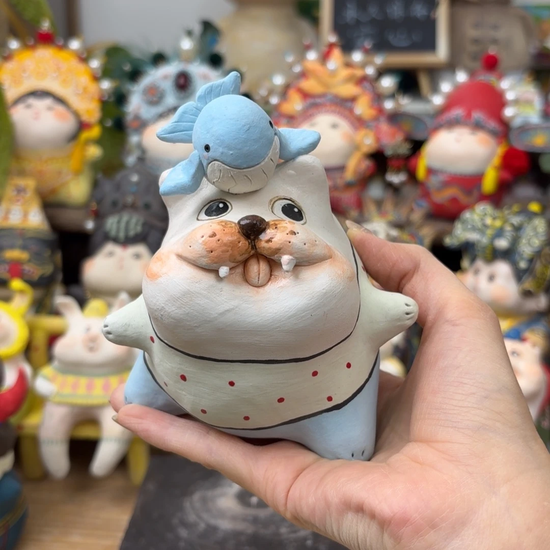 陶土手工陶艺摆件