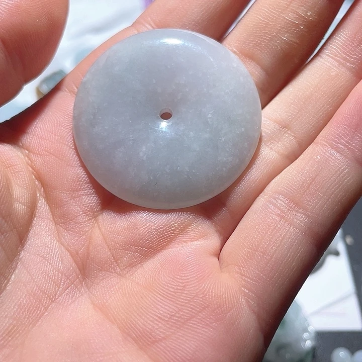 翡翠未镶嵌颈饰天然