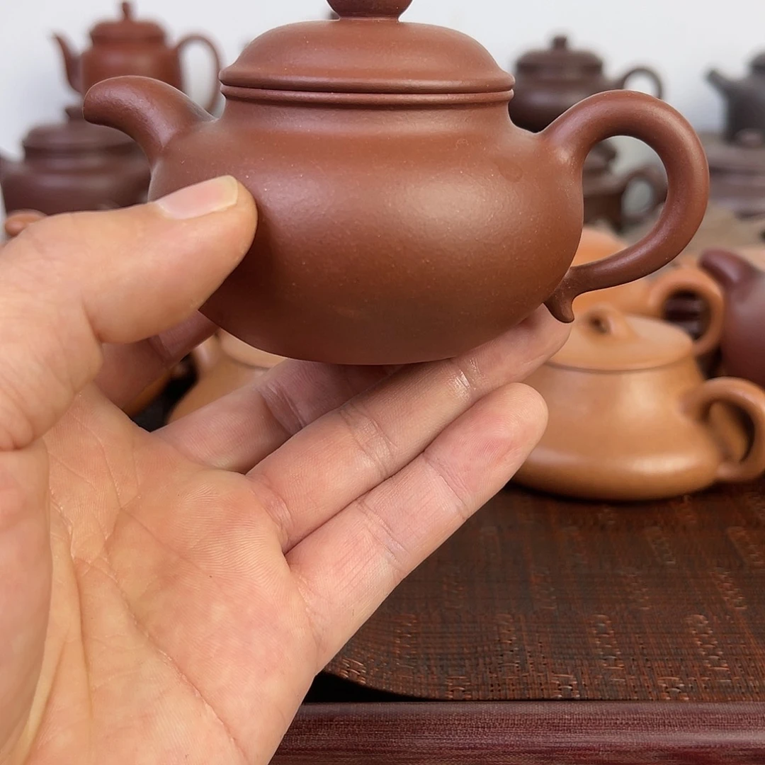 紫砂茶壶完美底槽清寿珍仿古