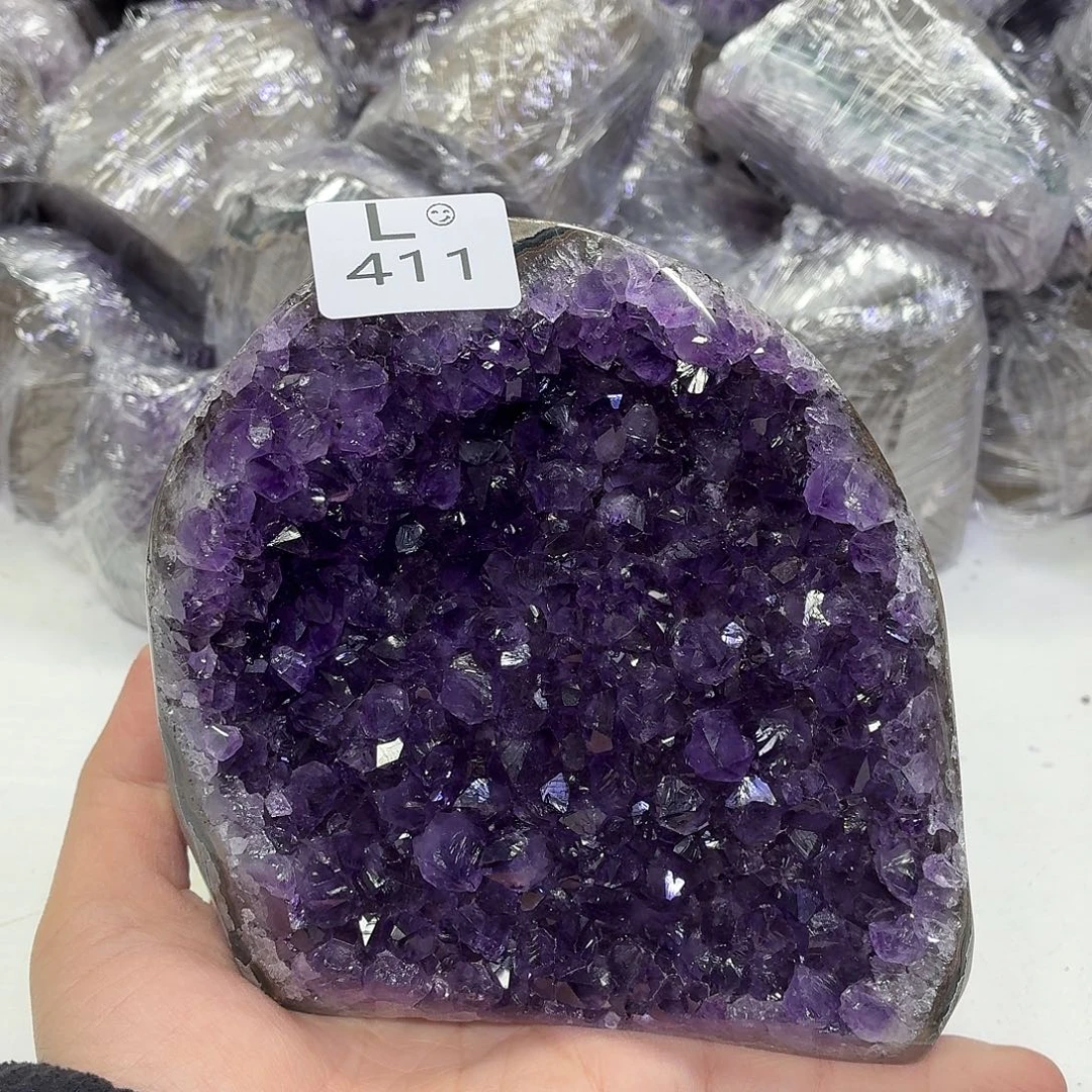 摆件未镶嵌水晶天然紫水晶