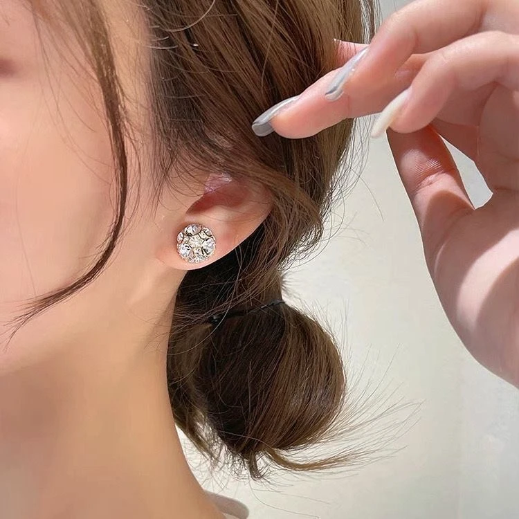 合金耳饰 轻奢的 磁吸无痛吸力强磁怕 磁铁【合金专柜轻奢】