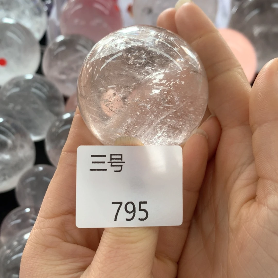 水晶摆件未镶嵌坚**底三号795尺寸5.2