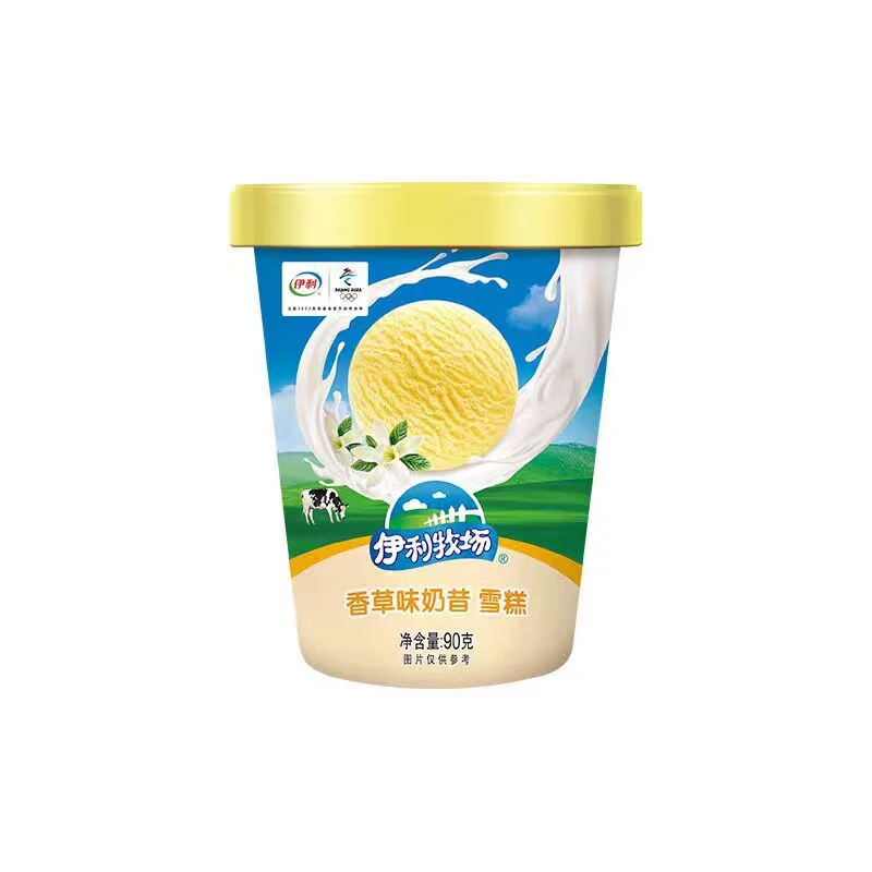 伊利牧场香草奶昔杯雪糕90g/杯