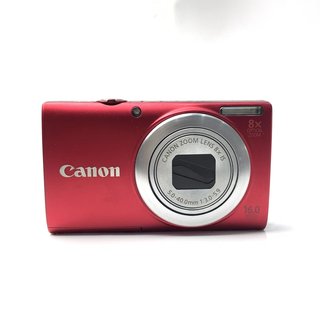 95新 Canon/佳能 a4000红色1600万像素8倍变焦数码相机