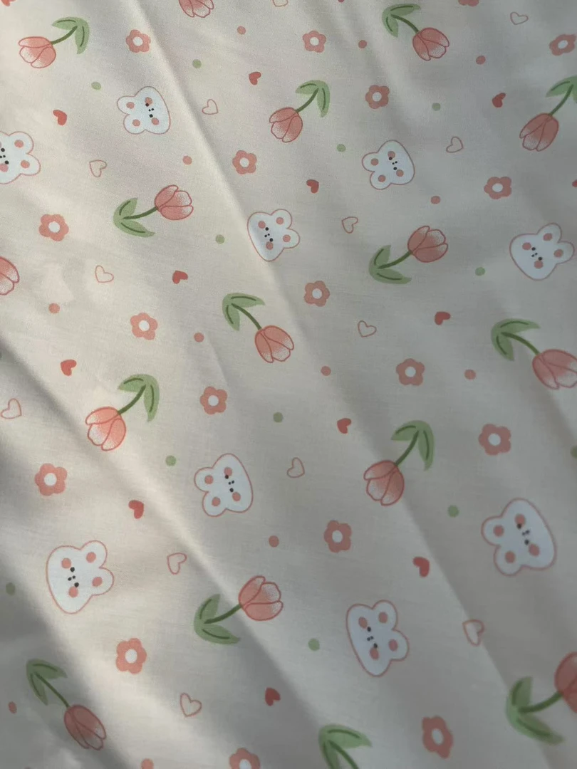 莱赛尔棉绸人造棉布头布料舒服吸汗透气