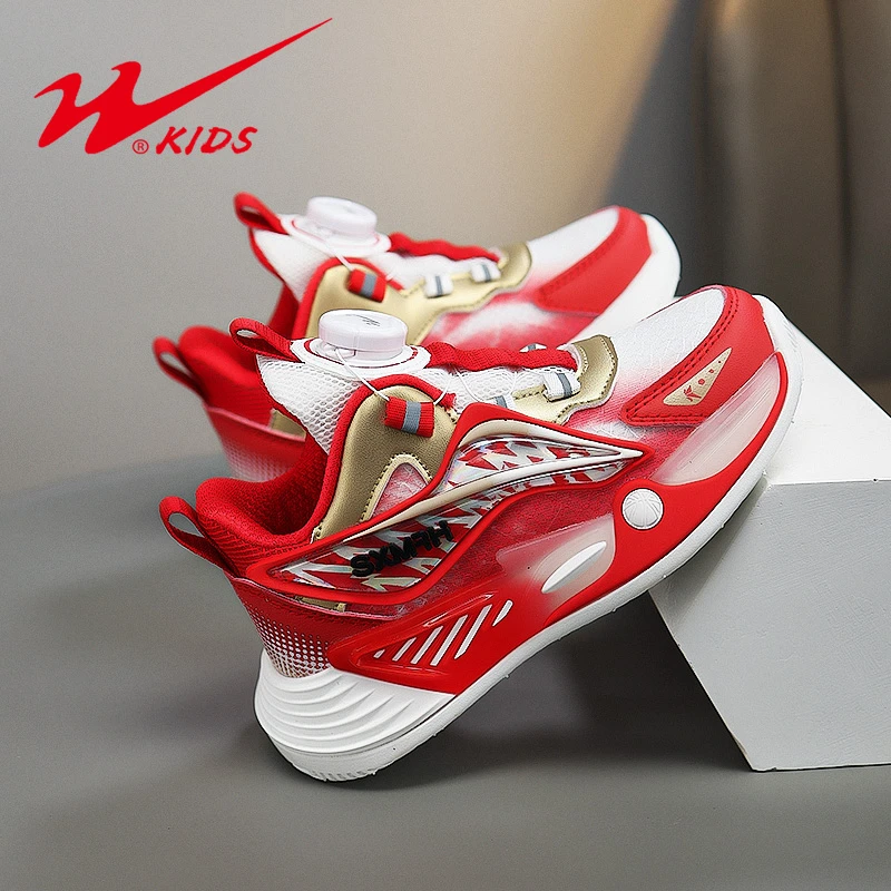 双星童鞋男童红色旅游鞋10-15岁男孩鞋子加绒二棉鞋中大童运动鞋