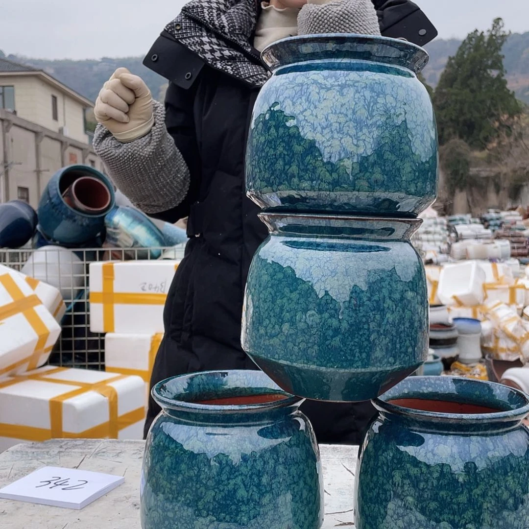 紫砂花盆王嫂花盆直播0305-342