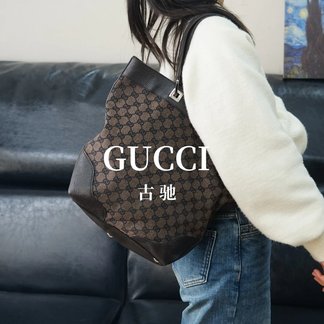 95新 GUCCI/古驰 老花单肩包/FYSP10723068/3068