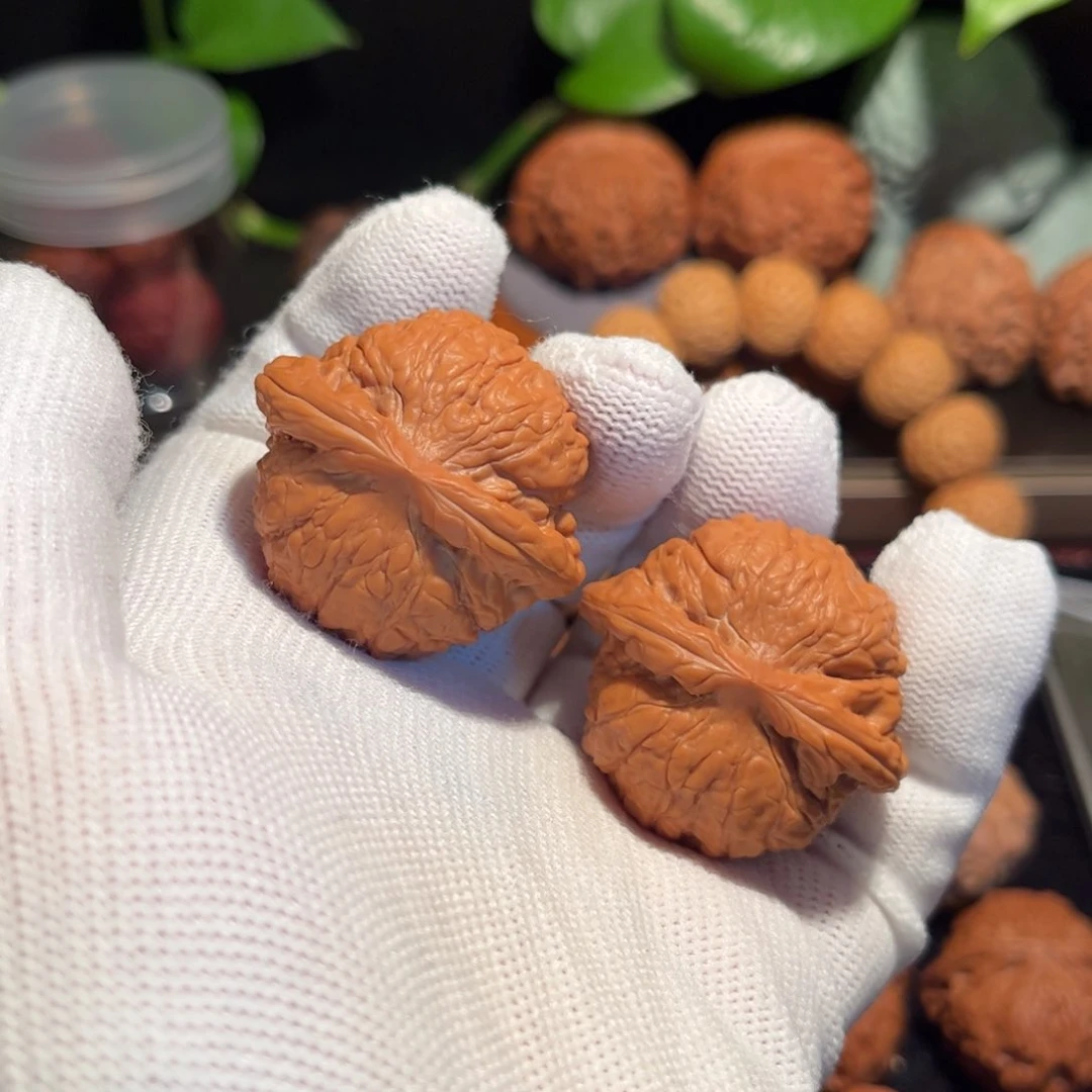 【闪购商品】文玩核桃把件乾隆磨38