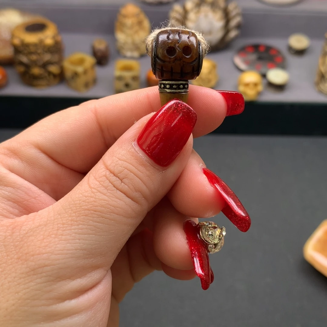 驼骨把件好看又好盘