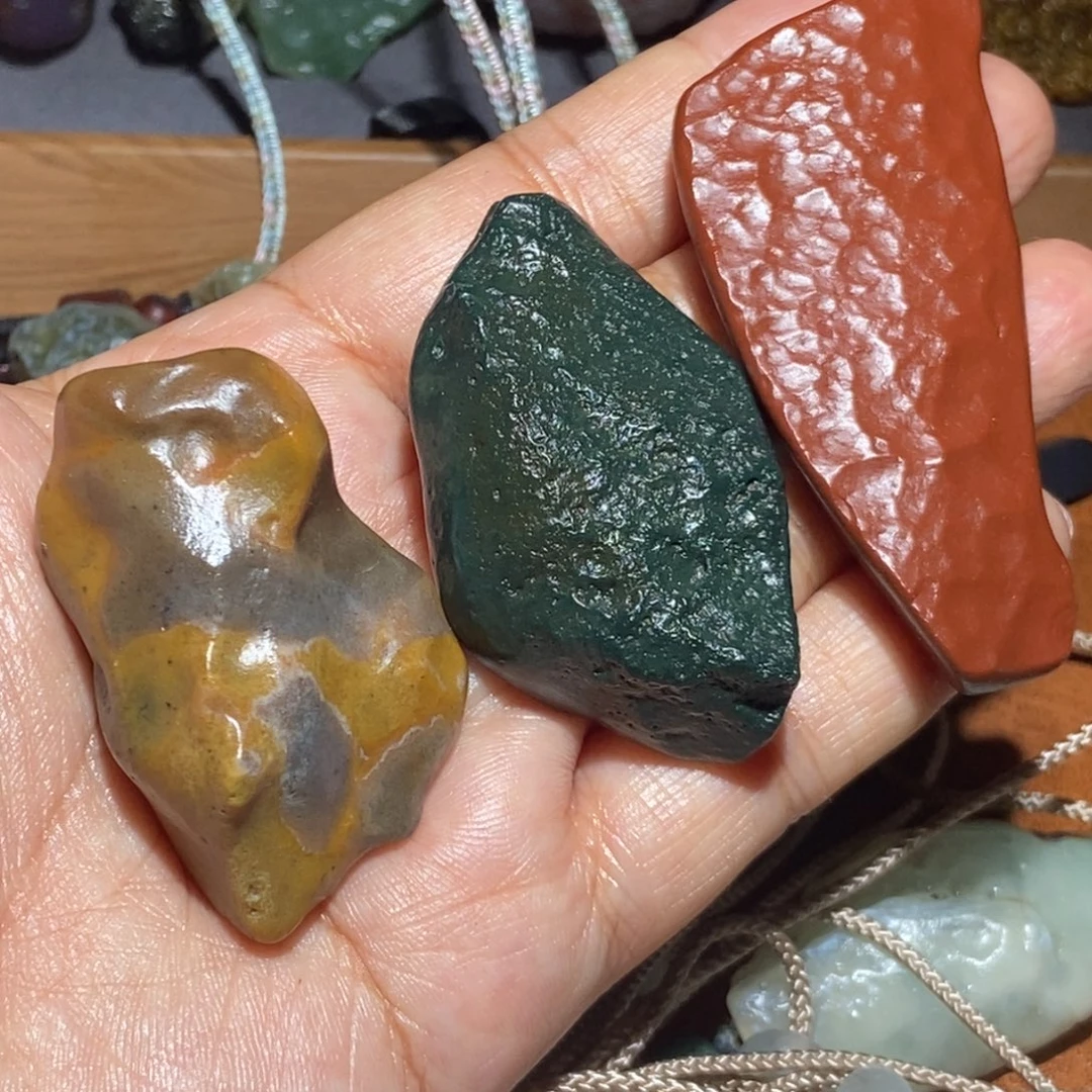 玛瑙/玉髓合金珠宝半成品
