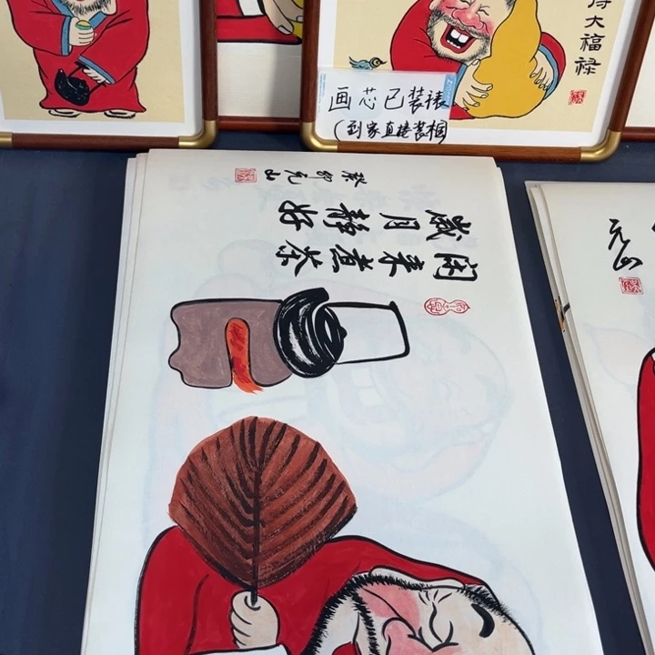 国画禅意画纯手工作品