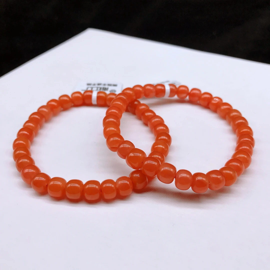 【领源】南红保山滴水洞精工老型手串【多样式发其一】