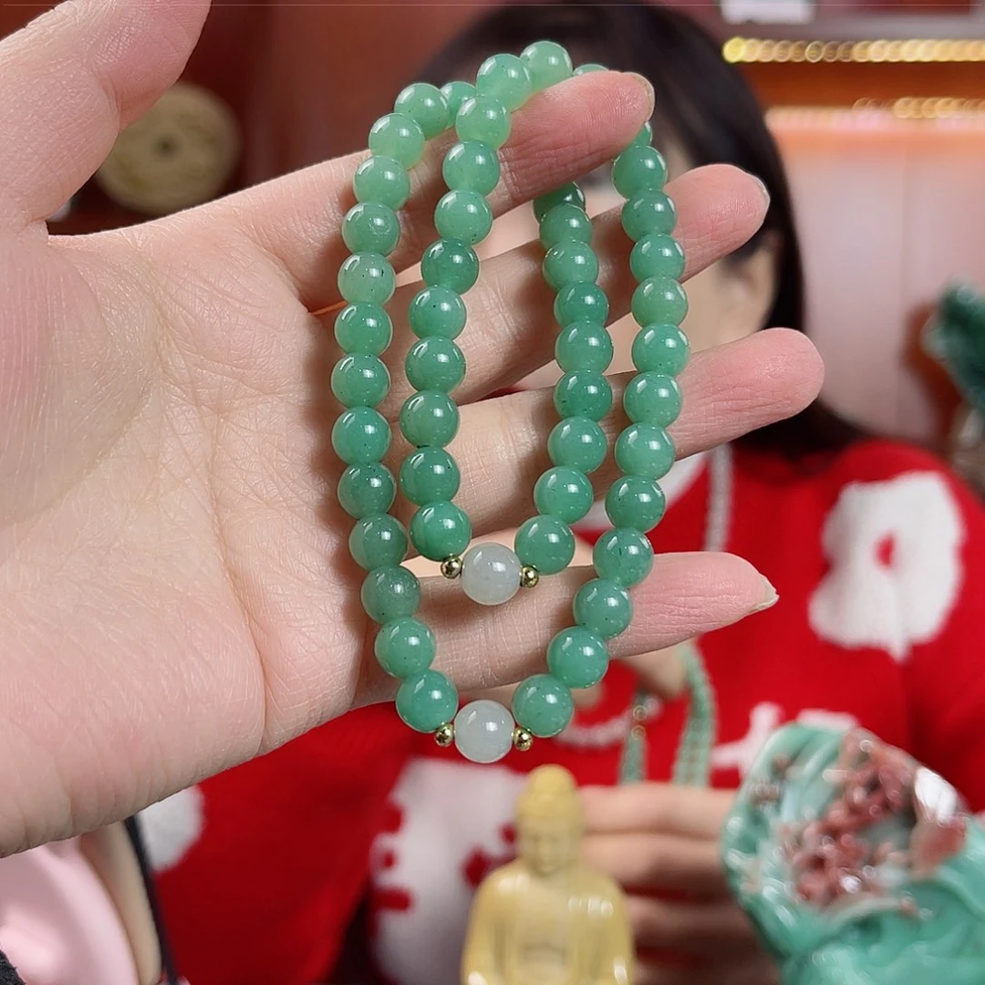 密玉（石英质玉）颈饰未镶嵌