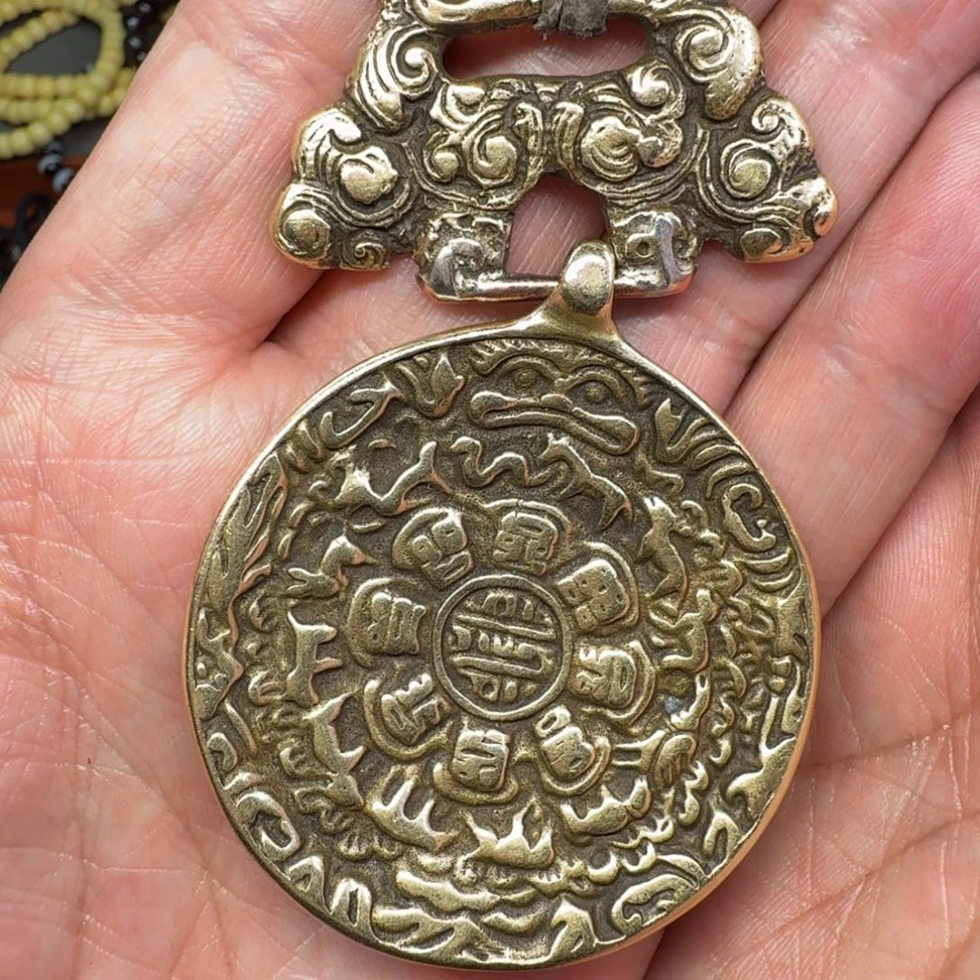 藏传精品吊坠项链套装