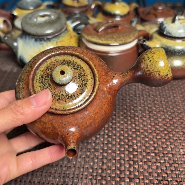 茶杯紫砂段泥侧把200 C