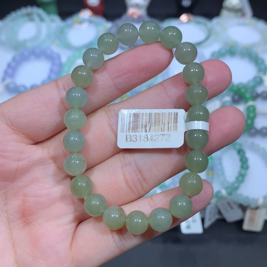 翡翠未镶嵌手串天然
