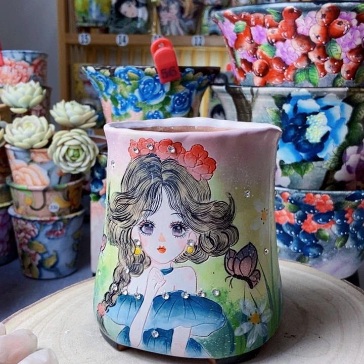 景德镇艺术手绘作品