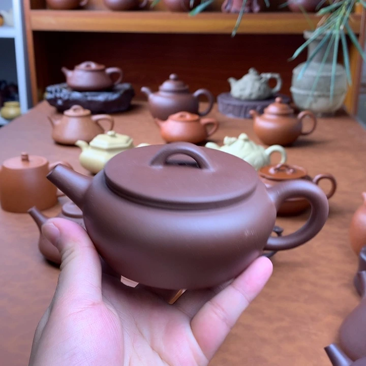茶壶紫砂大彬诗意容量200