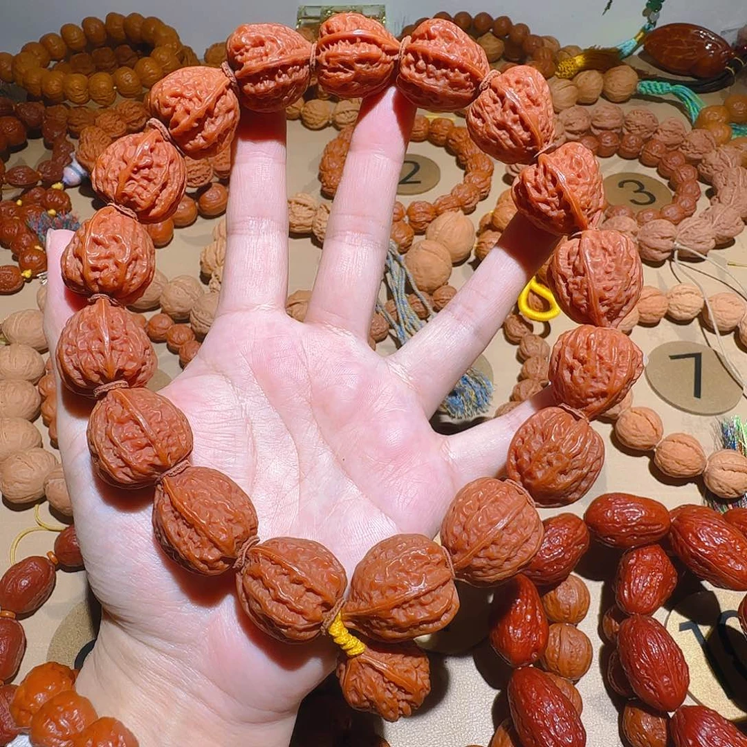 文玩核桃吊坠三棱八棱手持