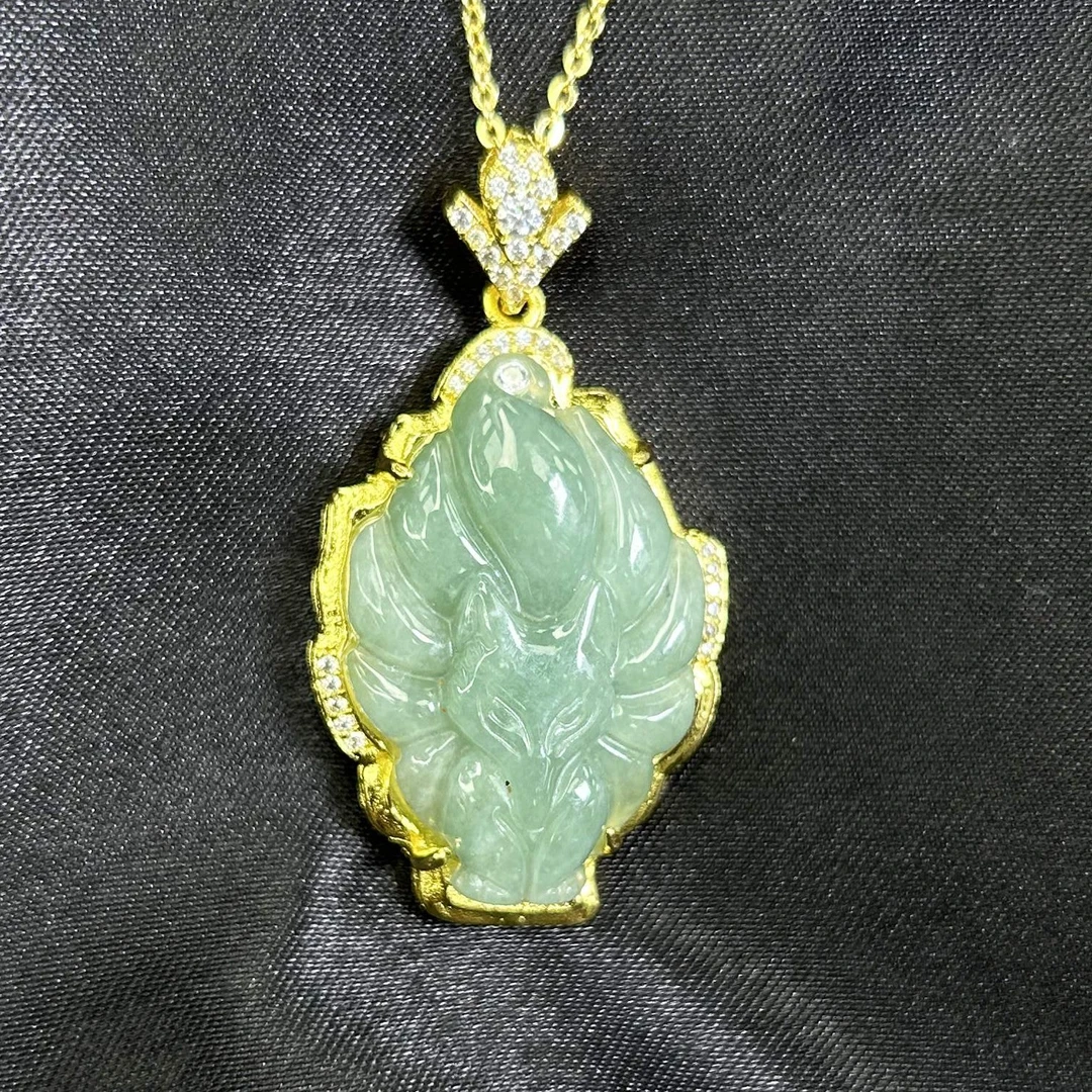 f395-设计款凤九吊坠-赠礼盒