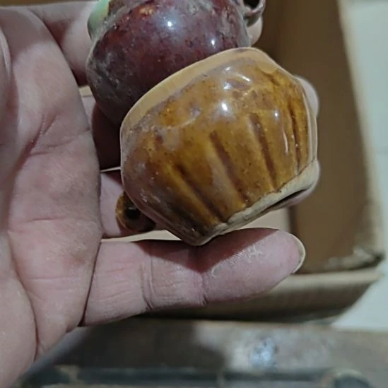 阳***人陶瓷精美摆件（不退换，微瑕疵哦）