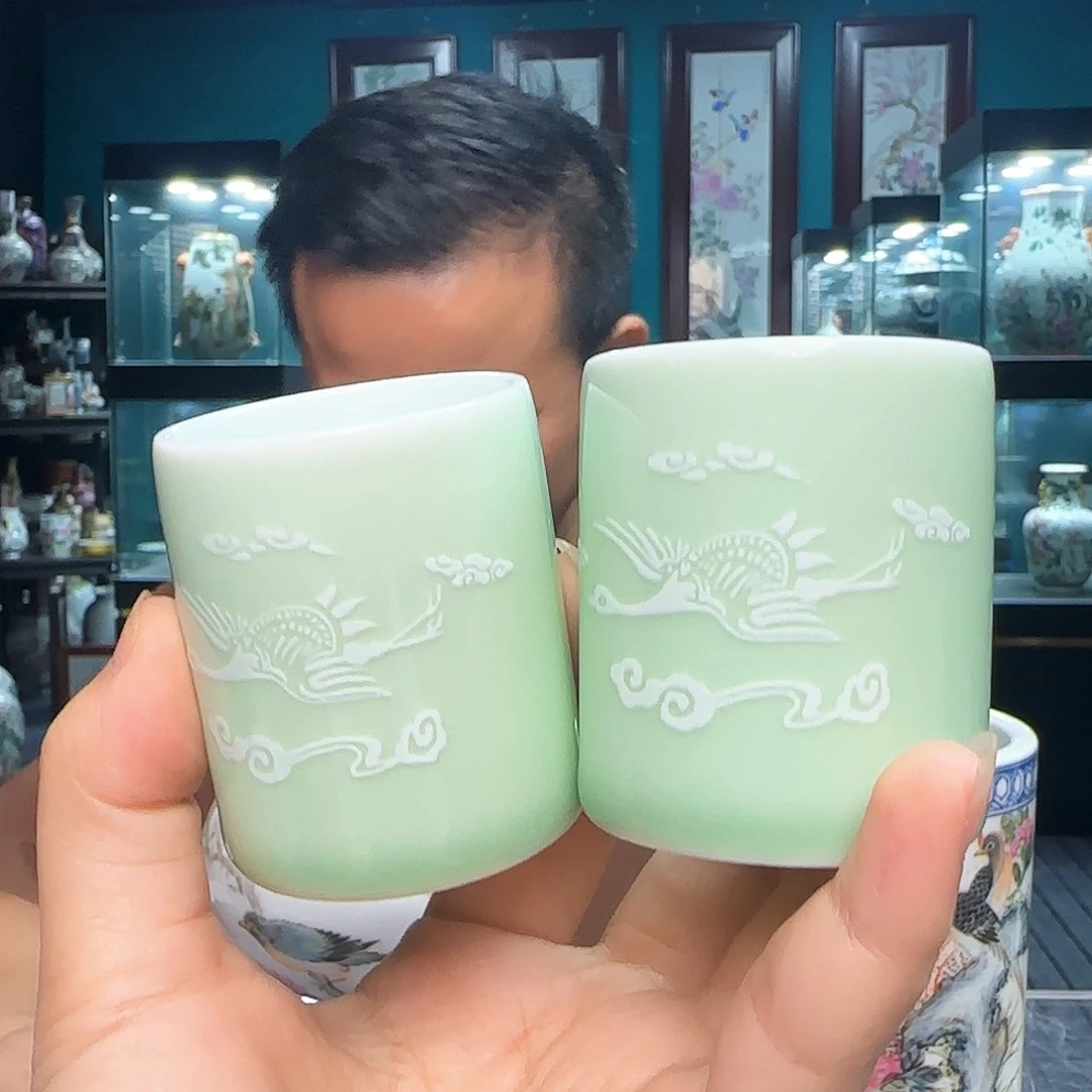 杯景德镇陶瓷手工制作