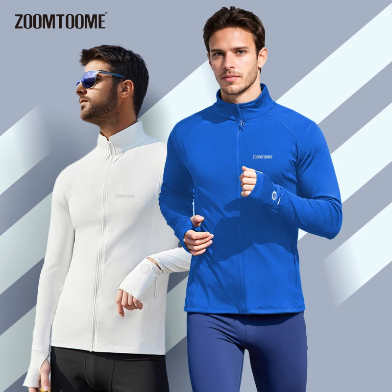 ZOOMTOOME众同秋冬男士跑步立领外套速干透气弹力运动衣