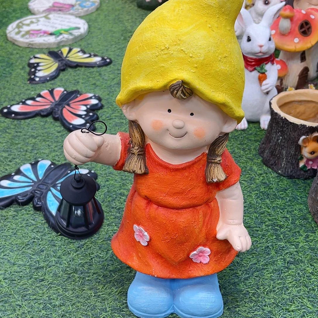 红陶花园庭院摆件