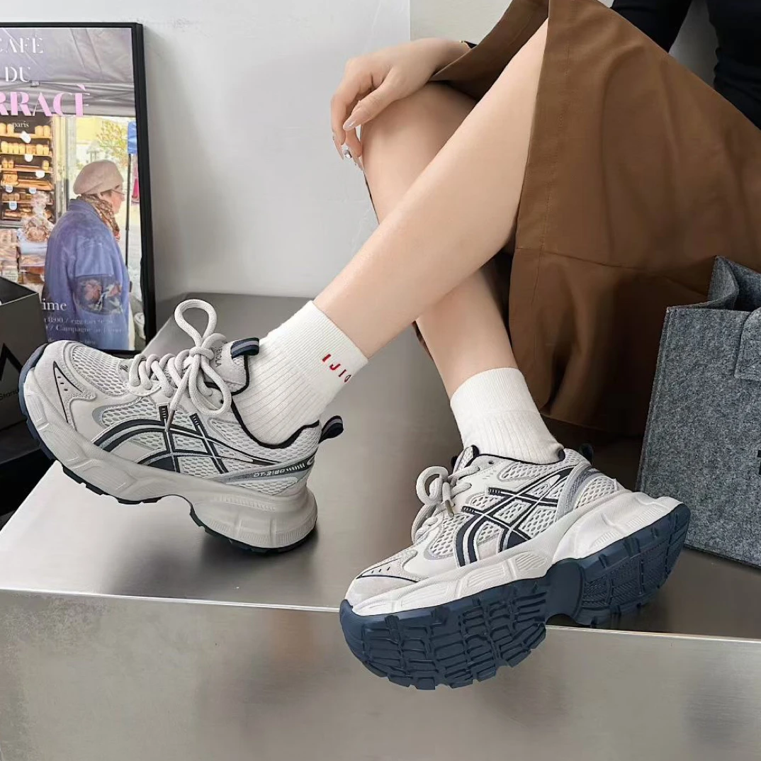 贵缘兔老爹鞋运动鞋轻底百搭透气潮流防滑