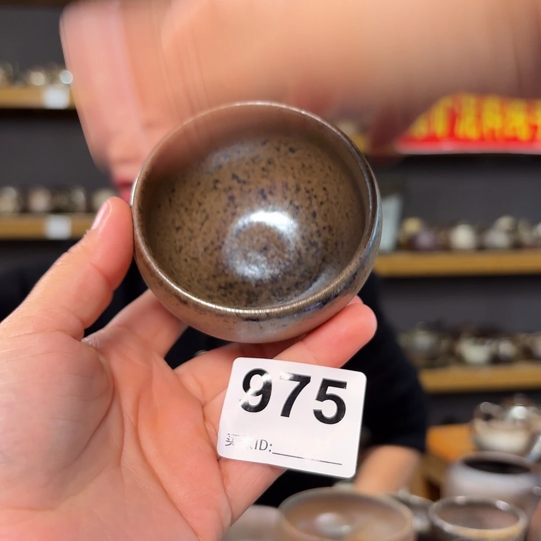 杯坭兴陶柴烧全手工原矿泥料杯