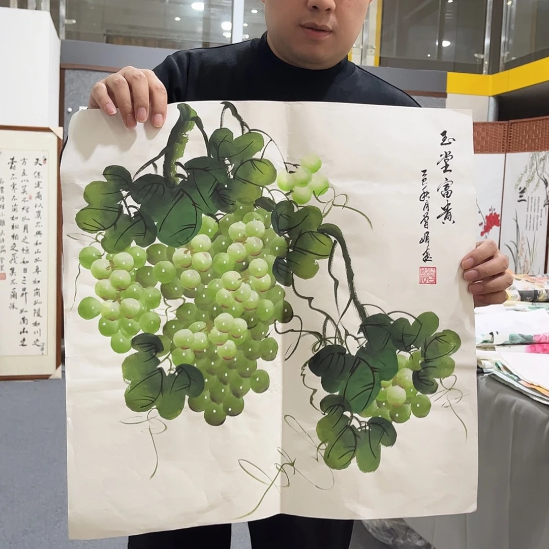 国画LT国画作品单幅任发