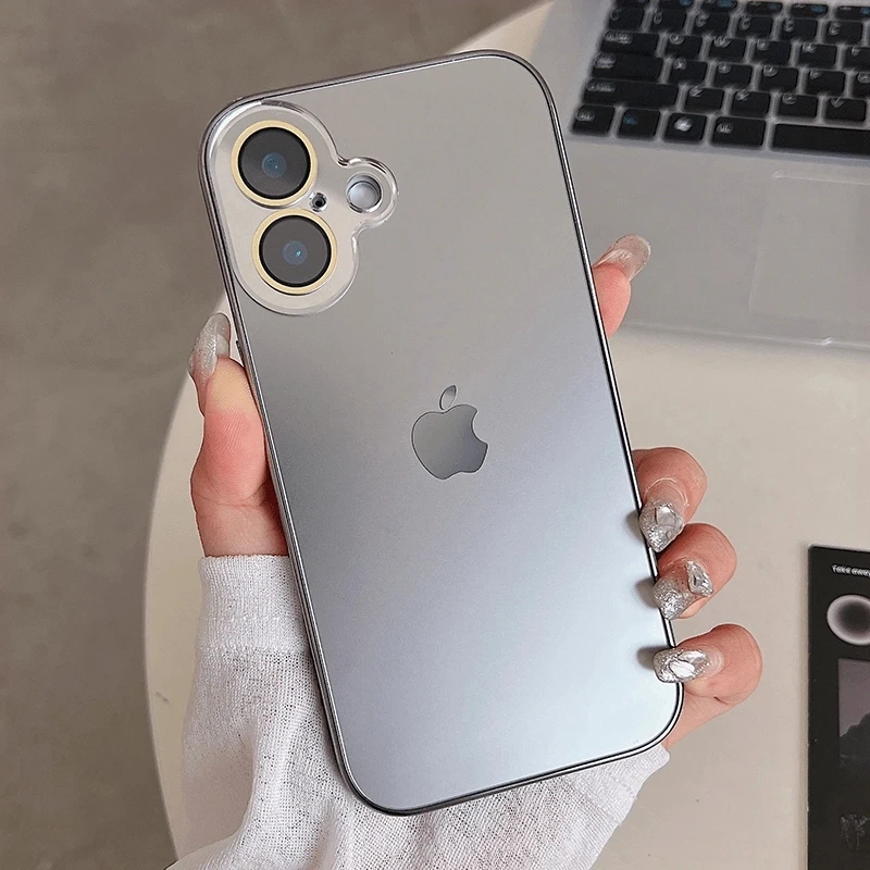 高端全包适用苹果16promax手机壳简约iPhone16pro/15/14/13保护壳