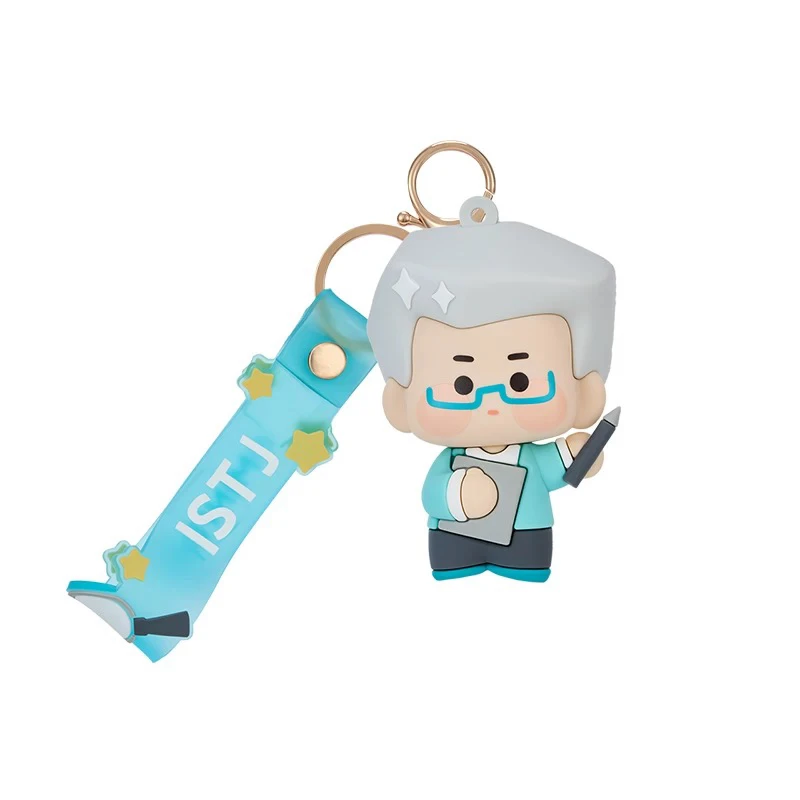 MBTI周边ISTJ物流师人格迷你Q版指尖玩偶挂件钥匙扣爆款纪念品