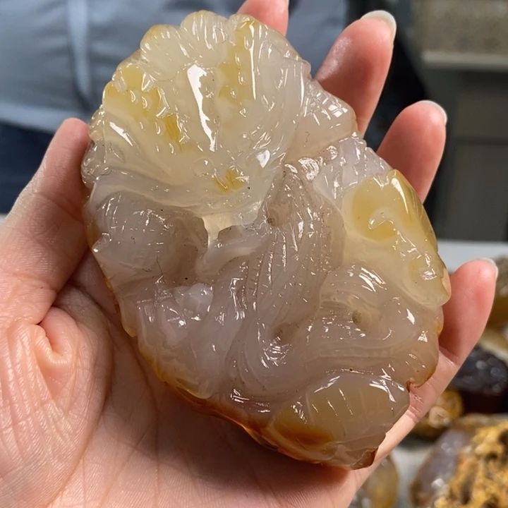 玛瑙/玉髓吊坠(不含链)未镶嵌