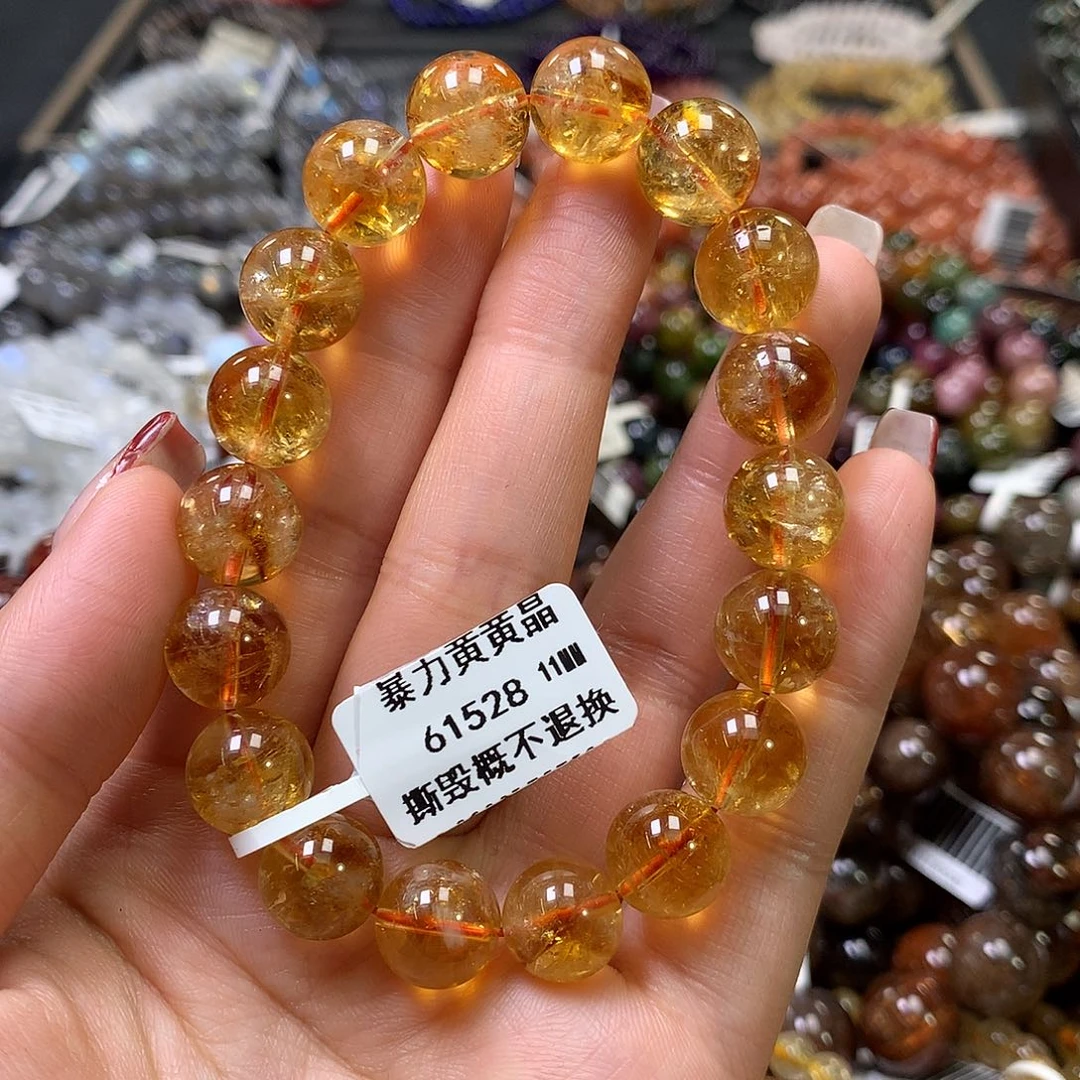 水晶手链未镶嵌，