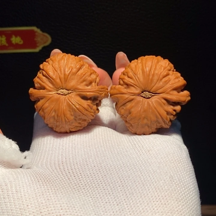 吊坠文玩核桃全品40球白