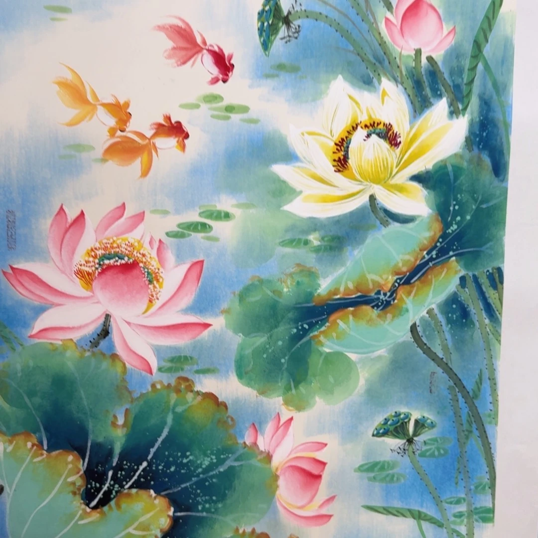 国画国画作品山水花鸟