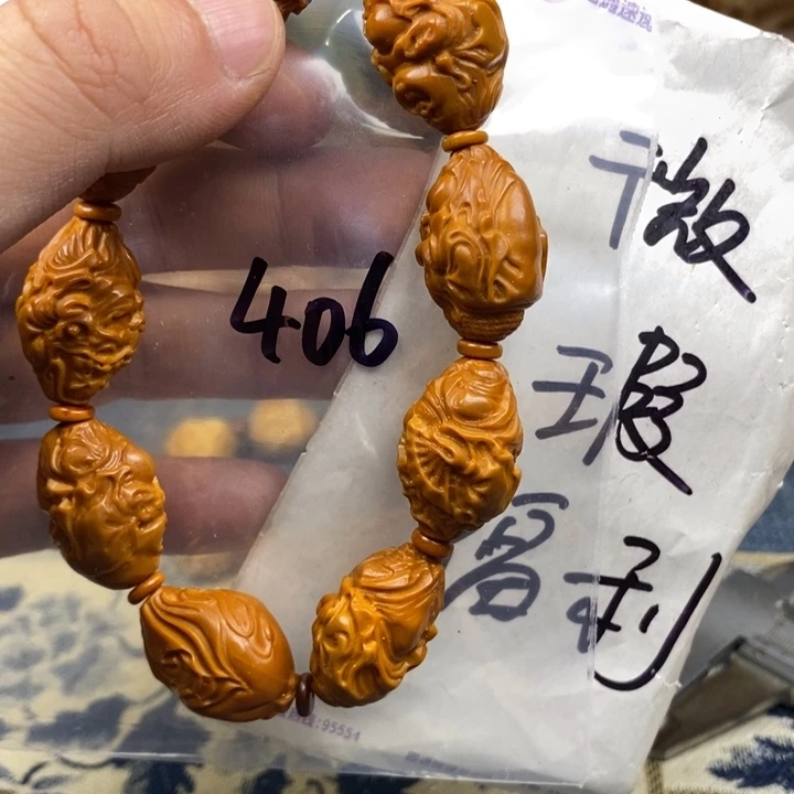 橄榄核手串/手链橄榄核雕工艺手串