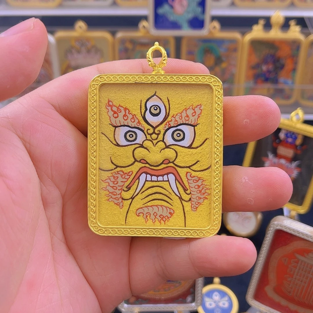 青海热贡纯手绘唐卡