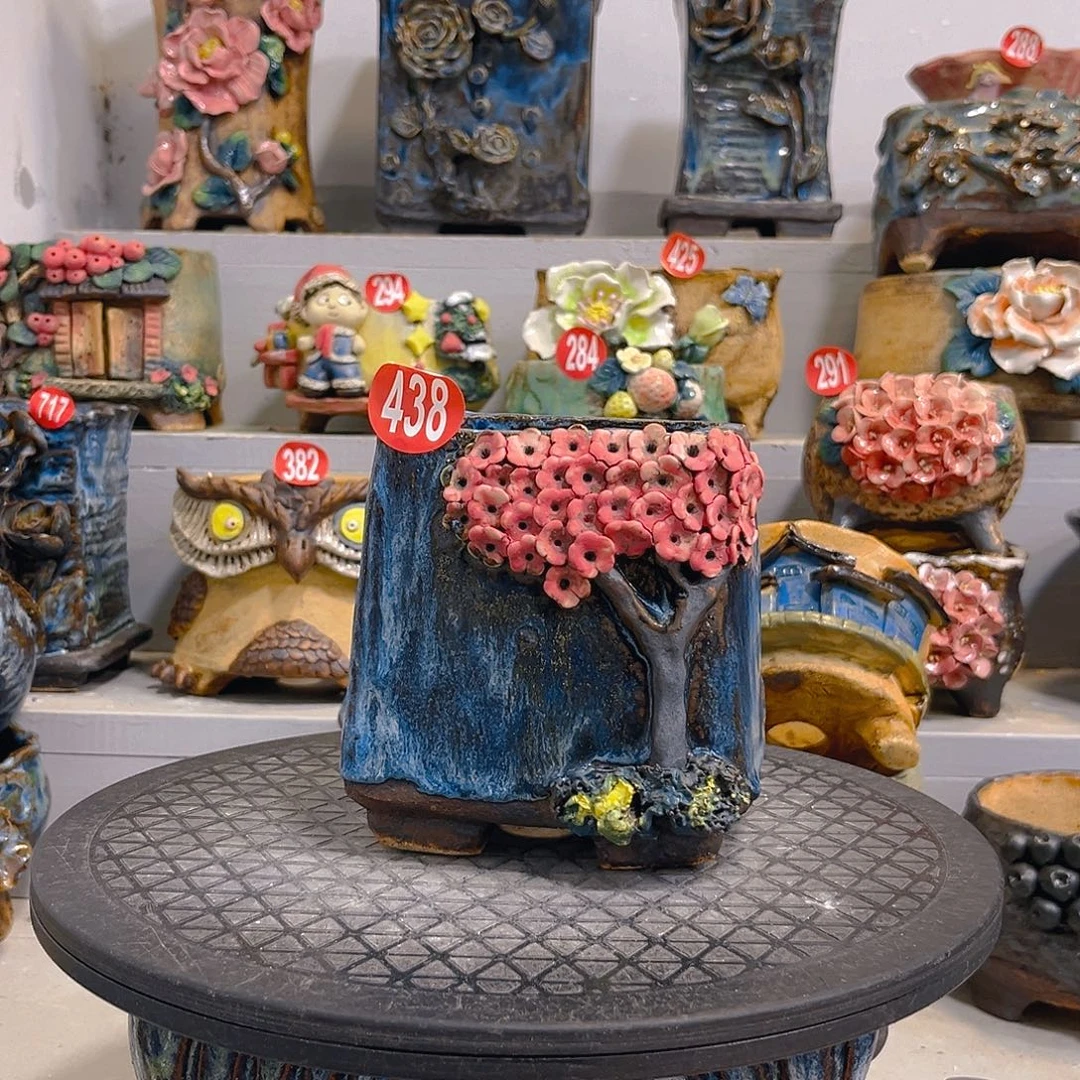 微瑕438 号陶然花器厂家直销