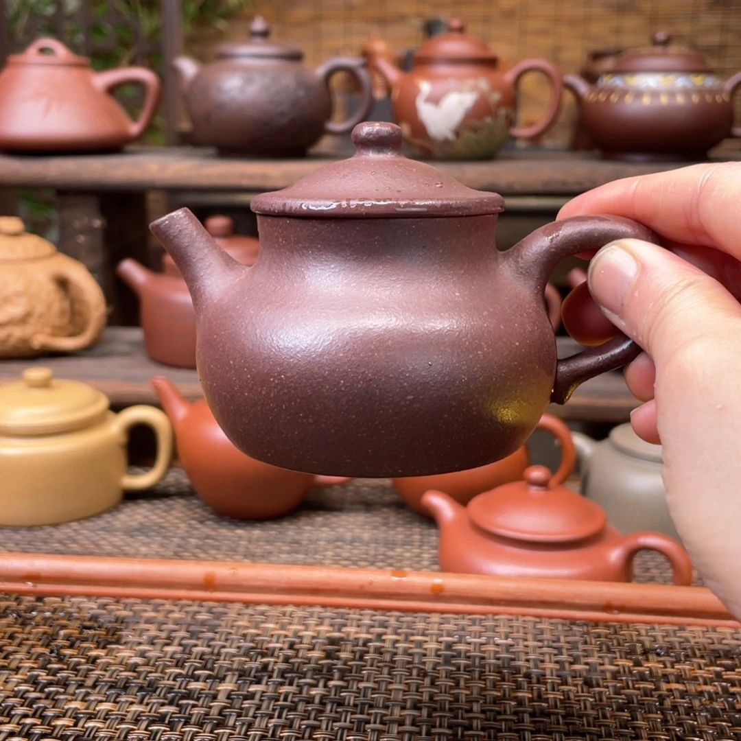 茶壶紫砂宜兴原矿紫砂手工制150