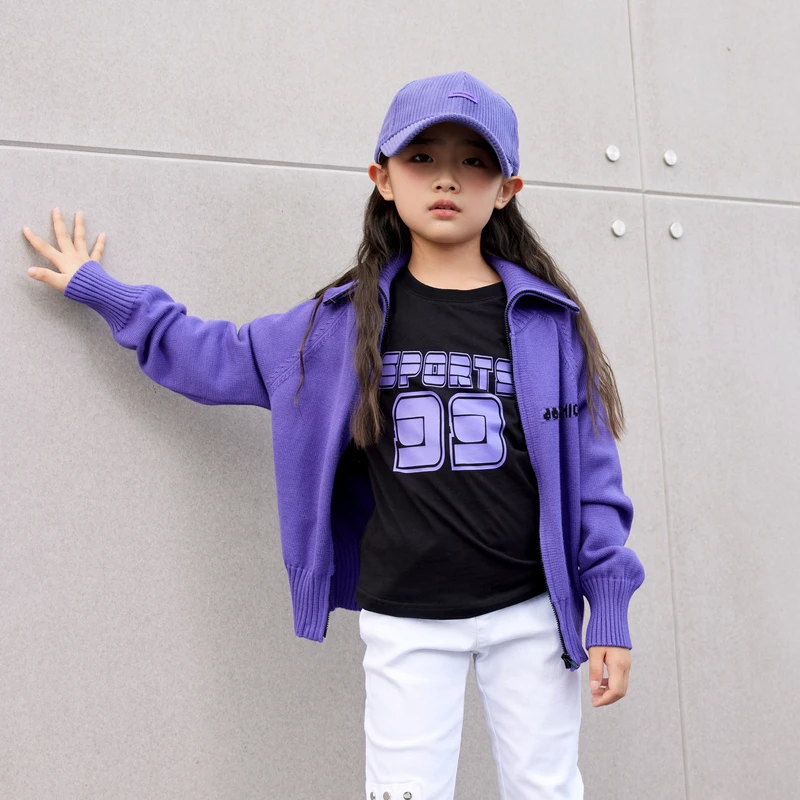 JOJO童装长袖T恤超长袖女洋气春季大童春秋13322017