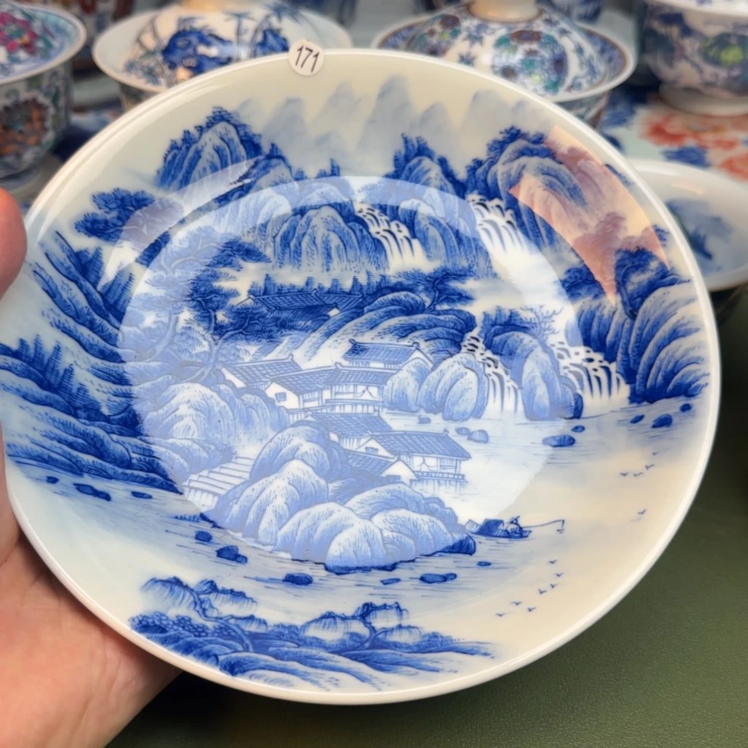 彦祖纯手工手绘茶具171