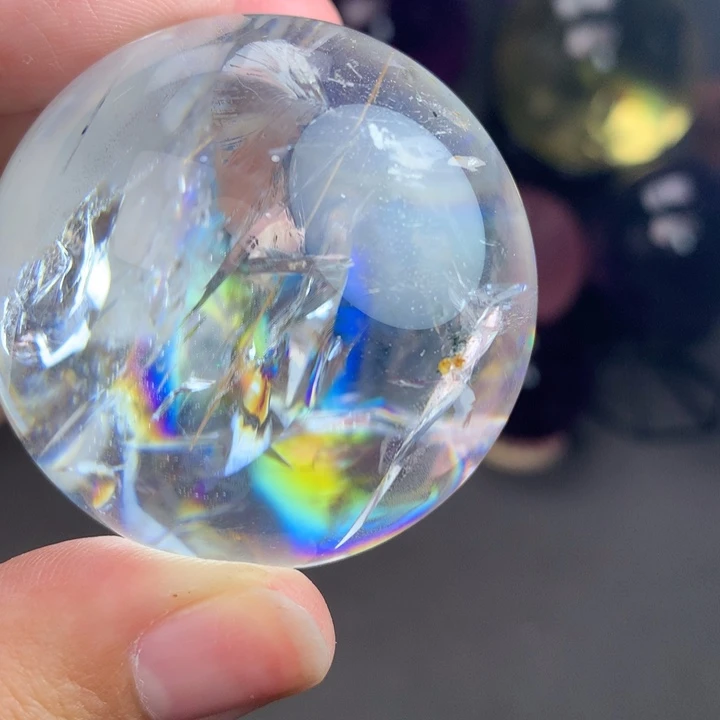 未镶嵌珠宝半成品水晶水晶4.7